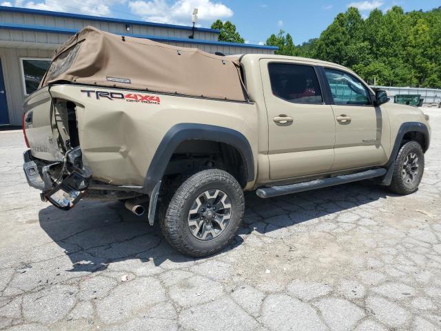 3TMCZ5AN5KM244625 - 2019 TOYOTA TACOMA DOUBLE CAB TAN photo 3