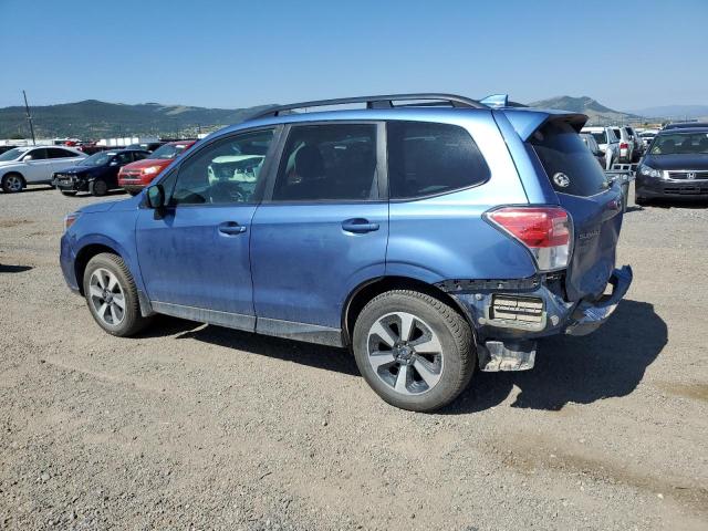 JF2SJAEC4JH522729 - 2018 SUBARU FORESTER 2.5I PREMIUM أزرق صورة 2