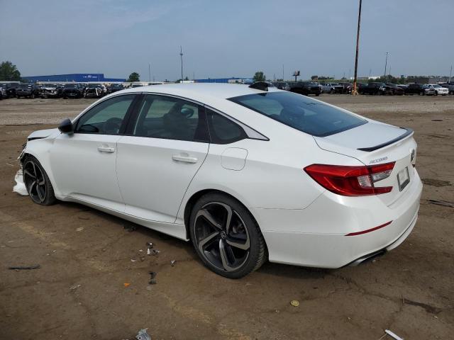 1HGCV1F31NA048471 - 2022 HONDA ACCORD SPORT WHITE photo 2