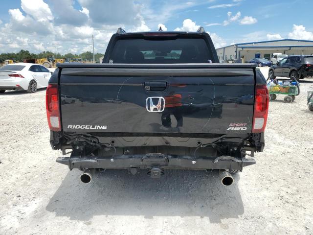 5FPYK3F1XMB013612 - 2021 HONDA RIDGELINE SPORT BLACK photo 6