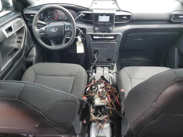 1FM5K8AB8MGA42729 - 2021 FORD EXPLORER POLICE INTERCEPTOR თეთრი ფოტო 8