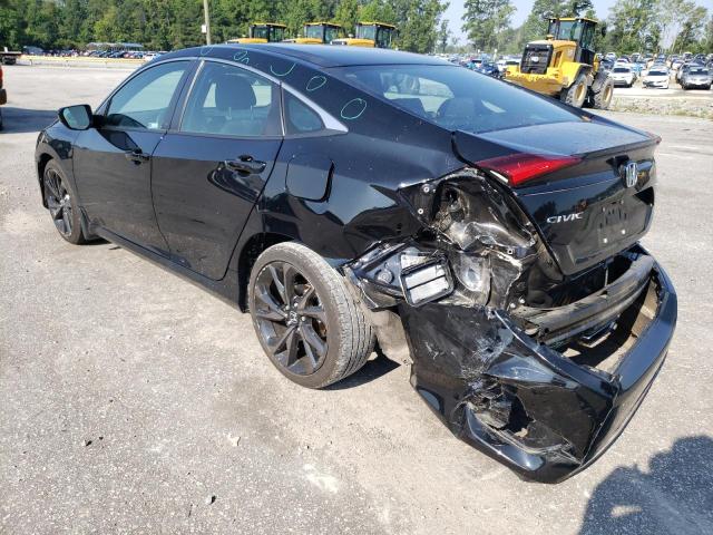 19XFC2F82KE009352 - 2019 HONDA CIVIC SPORT 黑色 照片 2