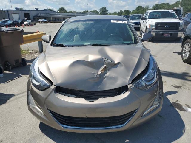 5NPDH4AE0EH493314 - 2014 HYUNDAI ELANTRA SE TAN photo 5