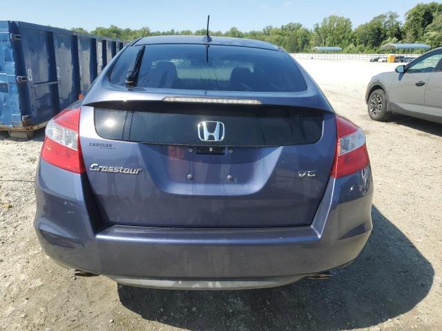 5J6TF1H56CL006593 - 2012 HONDA CROSSTOUR EXL ლურჯი ფოტო 6