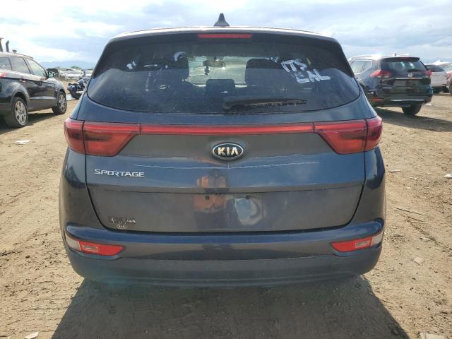 KNDPMCAC2H7283582 - 2017 KIA SPORTAGE LX BLUE photo 6