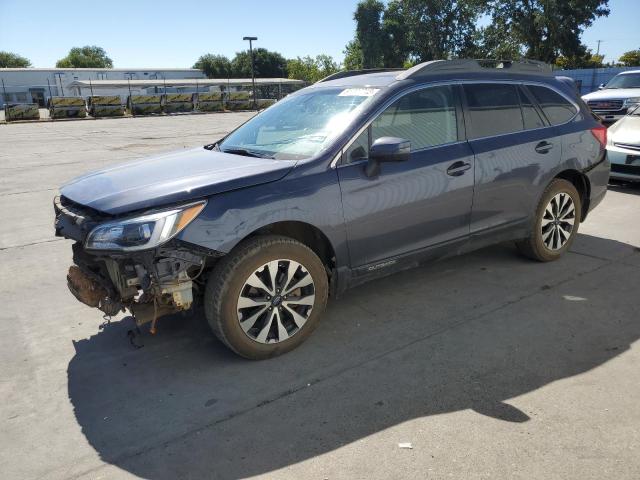 4S4BSANC7H3320742 - 2017 SUBARU OUTBACK 2.5I LIMITED BLUE photo 1