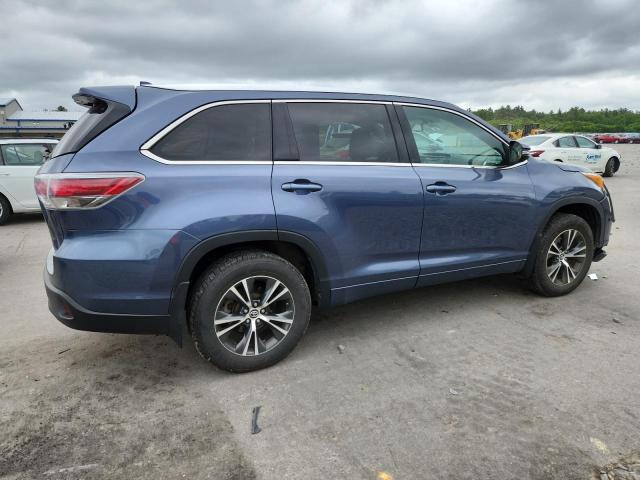 5TDJKRFH5GS326917 - 2016 TOYOTA HIGHLANDER XLE Azul foto 3