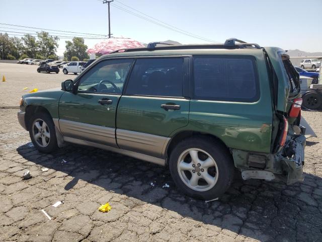 JF1SF65582H757317 - 2002 SUBARU FORESTER S მწვანე ფოტო 2