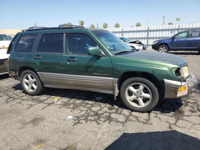 JF1SF65582H757317 - 2002 SUBARU FORESTER S მწვანე ფოტო 4