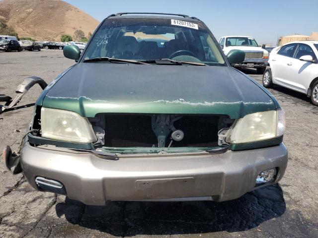 JF1SF65582H757317 - 2002 SUBARU FORESTER S GREEN photo 5