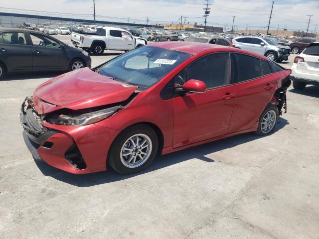 JTDKARFP1L3147865 - 2020 TOYOTA PRIUS PRIM LE RED photo 1