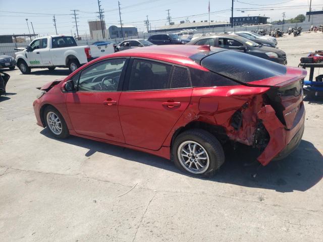 JTDKARFP1L3147865 - 2020 TOYOTA PRIUS PRIM LE RED photo 2