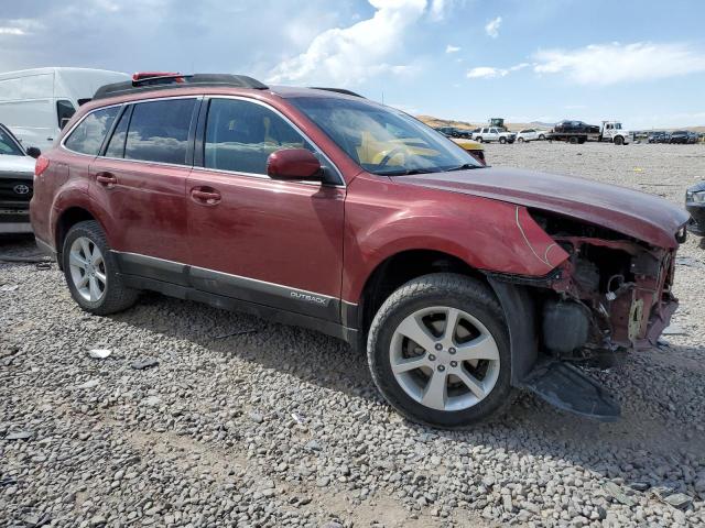 4S4BRCCC9D3251637 - 2013 SUBARU OUTBACK 2.5I PREMIUM RED photo 4