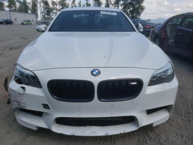 WBSFV9C57DD096708 - 2013 BMW M5 WHITE photo 5