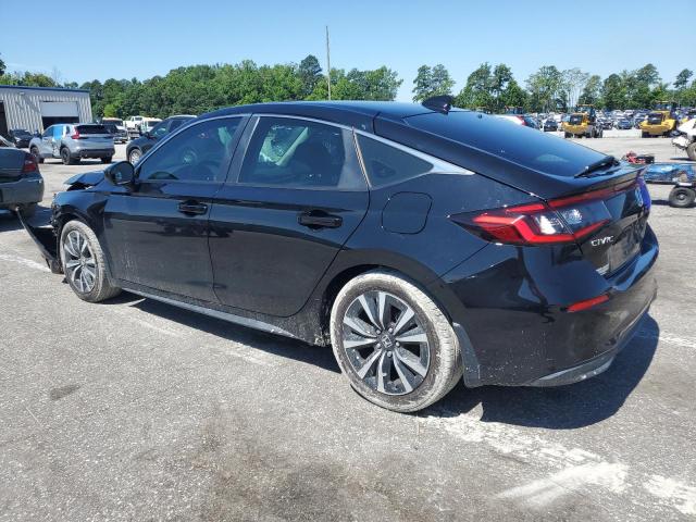 19XFL1H71NE007014 - 2022 HONDA CIVIC EXL BLACK photo 2