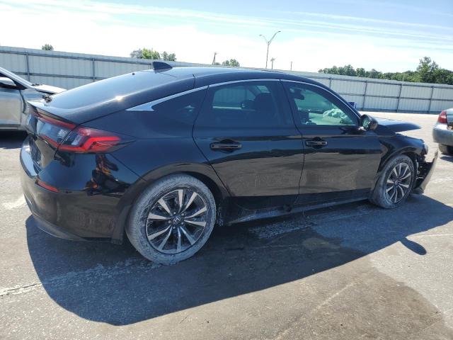 19XFL1H71NE007014 - 2022 HONDA CIVIC EXL BLACK photo 3