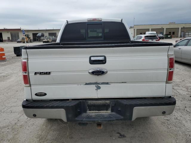 1FTFW1ET6BKE13839 - 2011 FORD F150 SUPERCREW WHITE photo 6