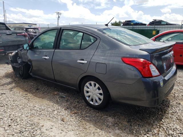 3N1CN7AP9KL873273 - 2019 NISSAN VERSA S GRAY photo 2