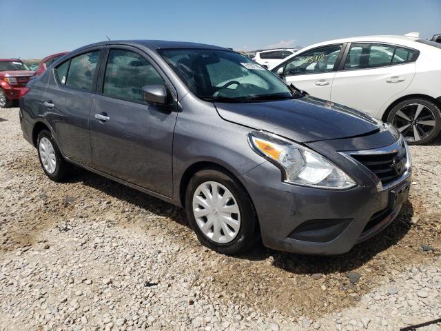 3N1CN7AP9KL873273 - 2019 NISSAN VERSA S GRAY photo 4