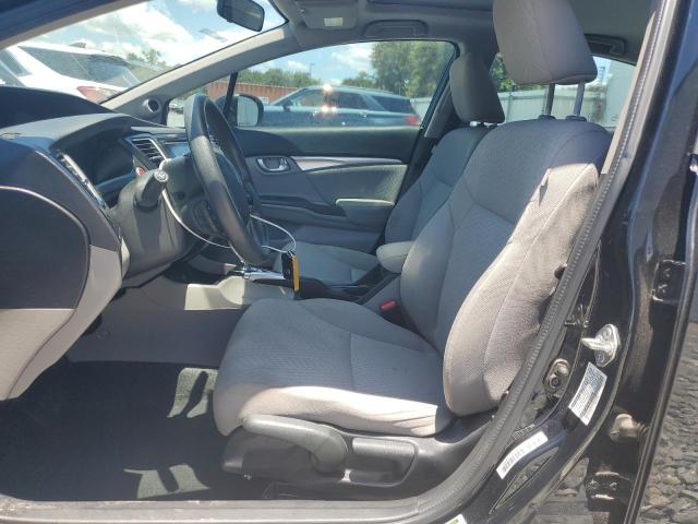 19XFB2F8XEE028240 - 2014 HONDA CIVIC EX BLACK photo 7