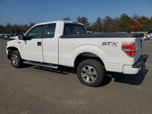 1FTEX1EM1EFD02257 - 2014 FORD F150 SUPER CAB WHITE photo 2