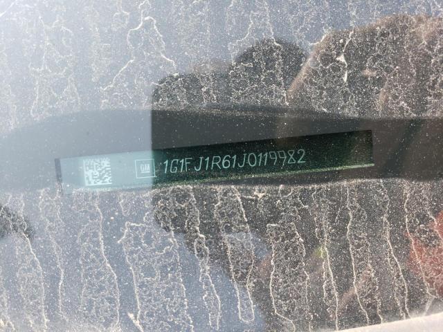 1G1FJ1R61J0119982 - 2018 CHEVROLET CAMARO ZL1 WHITE photo 12