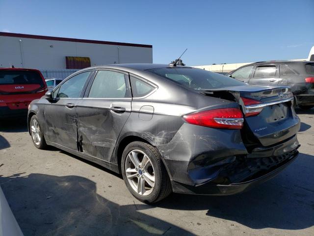 3FA6P0LU6JR269793 - 2018 FORD FUSION SE HYBRID GRAY photo 2