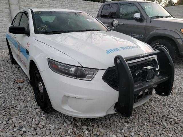 1FAHP2MKXEG163202 - 2014 FORD TAURUS POLICE INTERCEPTOR WHITE photo 1