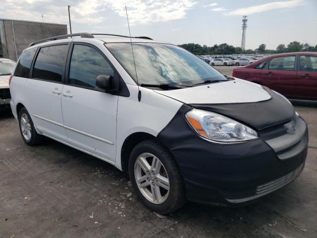 5TDZA23C84S045695 - 2004 TOYOTA SIENNA CE WHITE photo 4