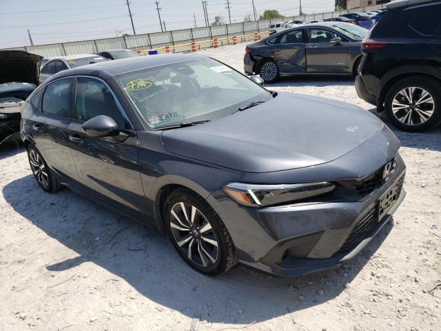 19XFL1H70NE005349 - 2022 HONDA CIVIC EXL GRAY photo 4