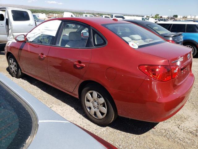 KMHDU46D78U538878 - 2008 HYUNDAI ELANTRA GLS BURGUNDY photo 2