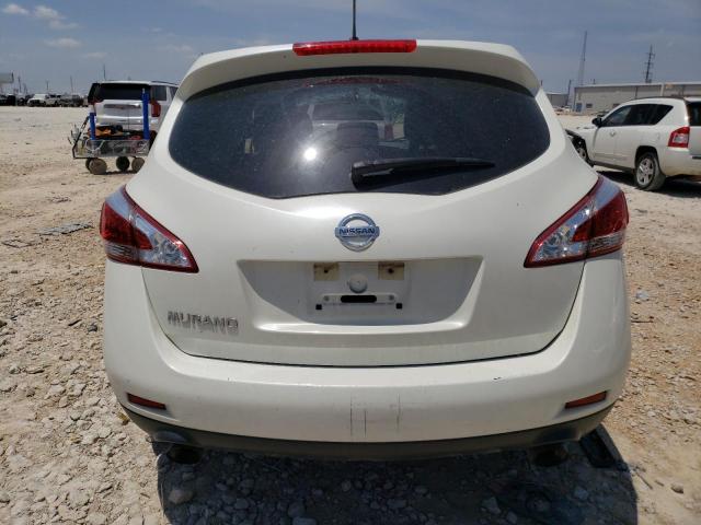 JN8AZ1MU4CW120015 - 2012 NISSAN MURANO S WHITE photo 6