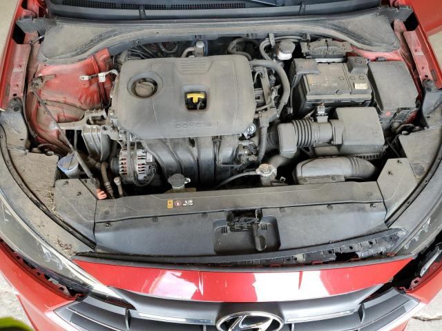 5NPD84LF4LH533641 - 2020 HYUNDAI ELANTRA SEL RED photo 11