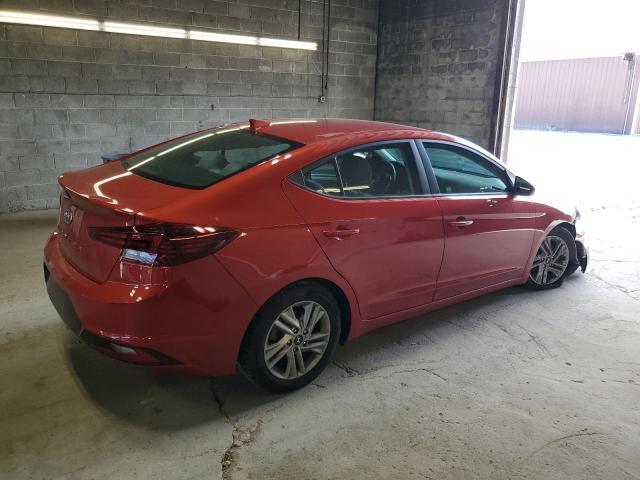 5NPD84LF4LH533641 - 2020 HYUNDAI ELANTRA SEL RED photo 3