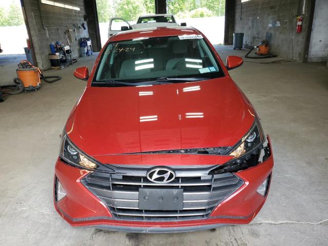 5NPD84LF4LH533641 - 2020 HYUNDAI ELANTRA SEL RED photo 5