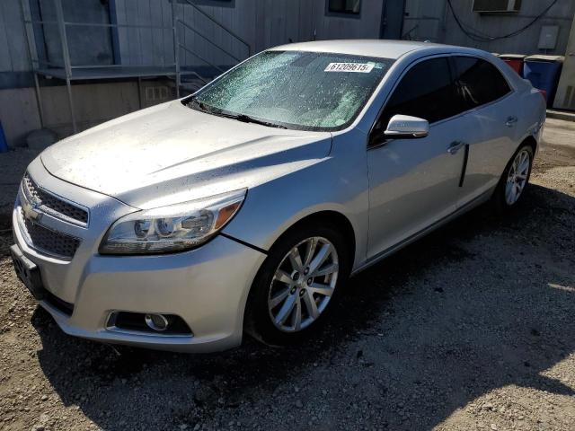 1G11H5SAXDF257534 - 2013 CHEVROLET MALIBU LTZ ვერცხლისფერი ფოტო 1
