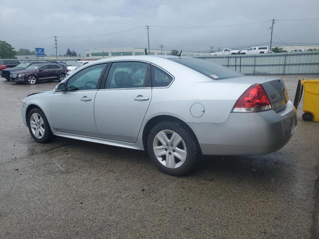 2G1WA5EK2A1228790 - 2010 CHEVROLET IMPALA LS SILVER photo 2