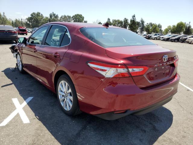 4T1B11HK1KU232518 - 2019 TOYOTA CAMRY L BURGUNDY photo 2