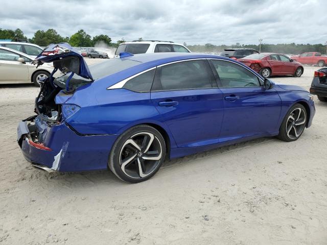 1HGCV1F30LA014020 - 2020 HONDA ACCORD SPORT BLUE photo 3