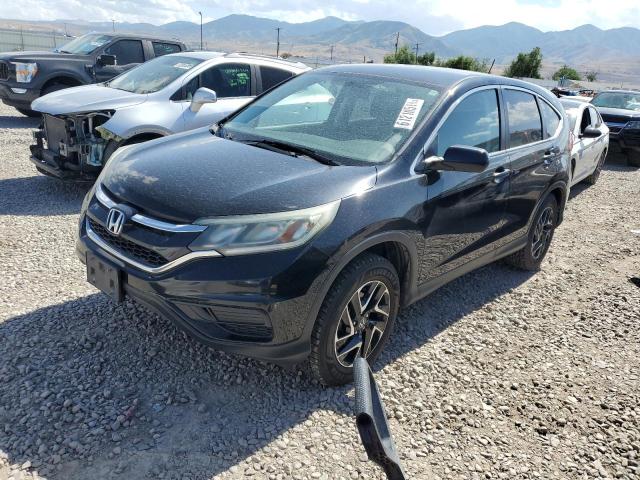 5J6RM4H48GL039321 - 2016 HONDA CR-V SE BLACK photo 1