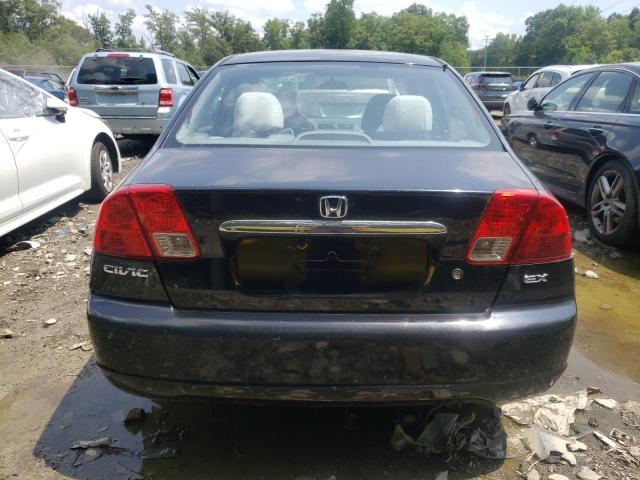 1HGES26783L036880 - 2003 HONDA CIVIC EX BLACK photo 6