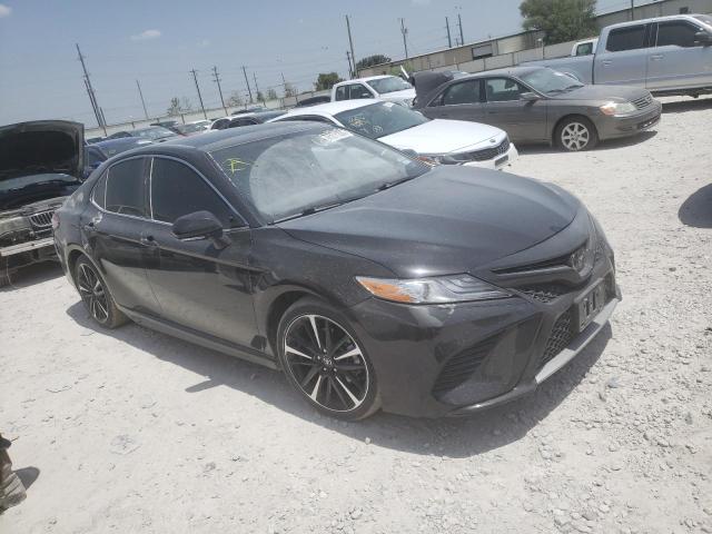 4T1K61AK7LU314976 - 2020 TOYOTA CAMRY XSE أسود صورة 4