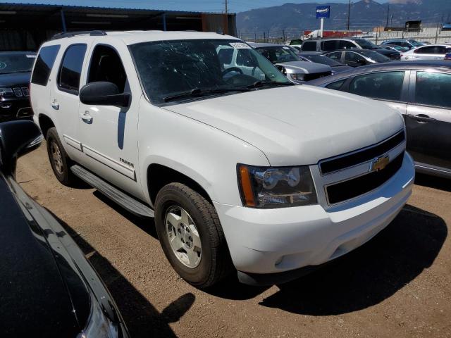 1GNSKBE00DR308009 - 2013 CHEVROLET TAHOE K1500 LT WHITE photo 4