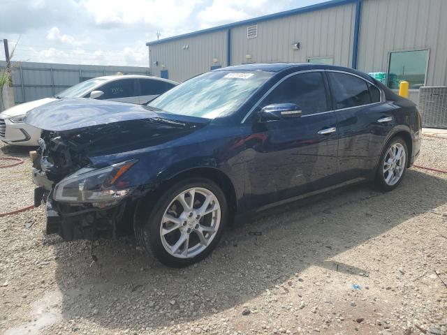 1N4AA5AP1DC836615 - 2013 NISSAN MAXIMA S BLUE photo 1