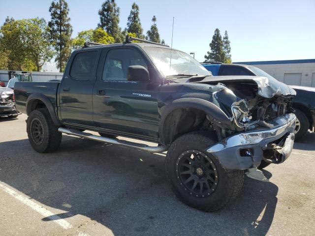 5TEGN92N21Z831837 - 2001 TOYOTA TACOMA DOUBLE CAB PRERUNNER GREEN photo 4