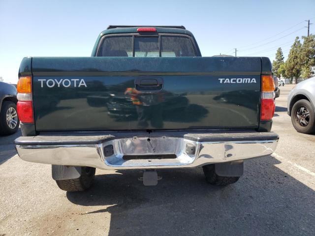 5TEGN92N21Z831837 - 2001 TOYOTA TACOMA DOUBLE CAB PRERUNNER GREEN photo 6