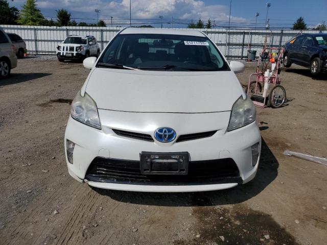 JTDKN3DU3C5377664 - 2012 TOYOTA PRIUS WHITE photo 5