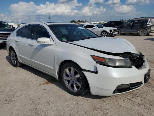 19UUA8F57DA013457 - 2013 ACURA TL TECH WHITE photo 4