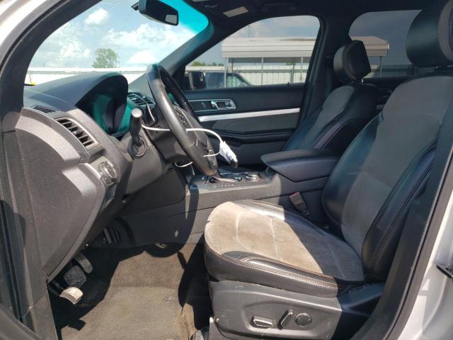 1FM5K8D86HGC44037 - 2017 FORD EXPLORER XLT ვერცხლისფერი ფოტო 7