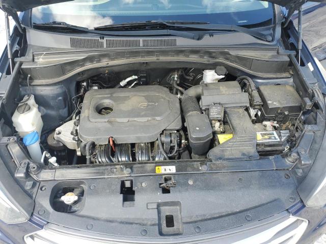 5XYZTDLB3JG530235 - 2018 HYUNDAI SANTA FE S BLUE photo 12